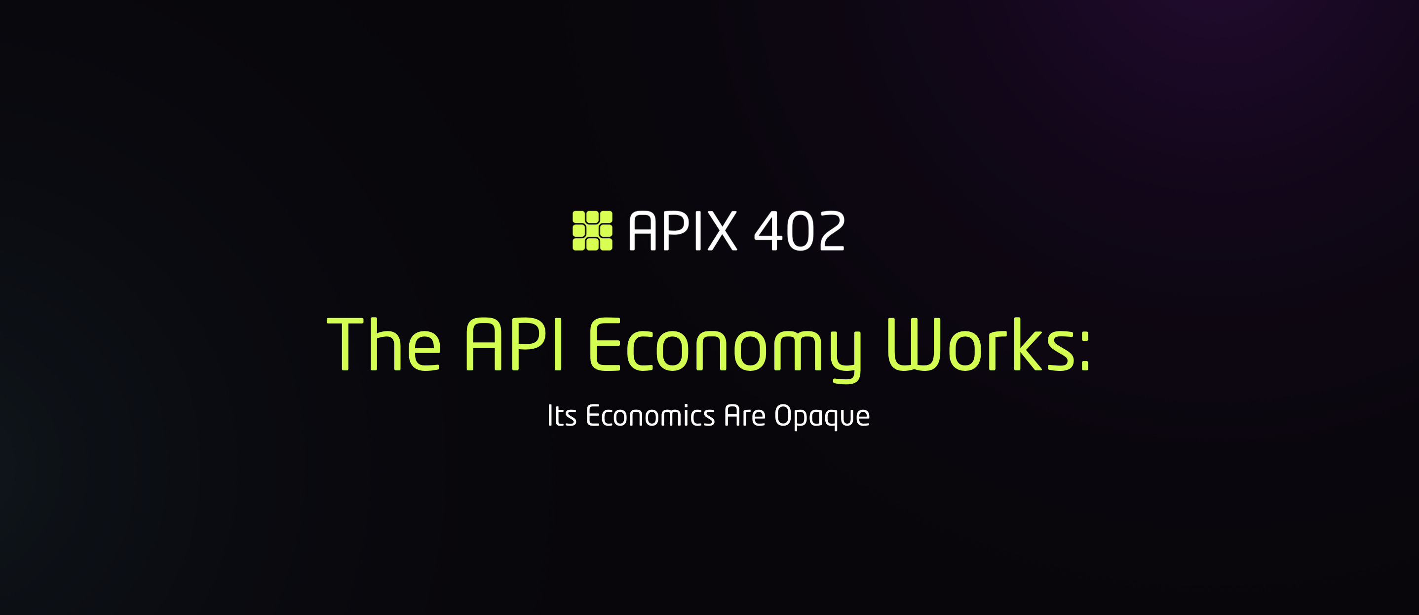 The API Economy Works